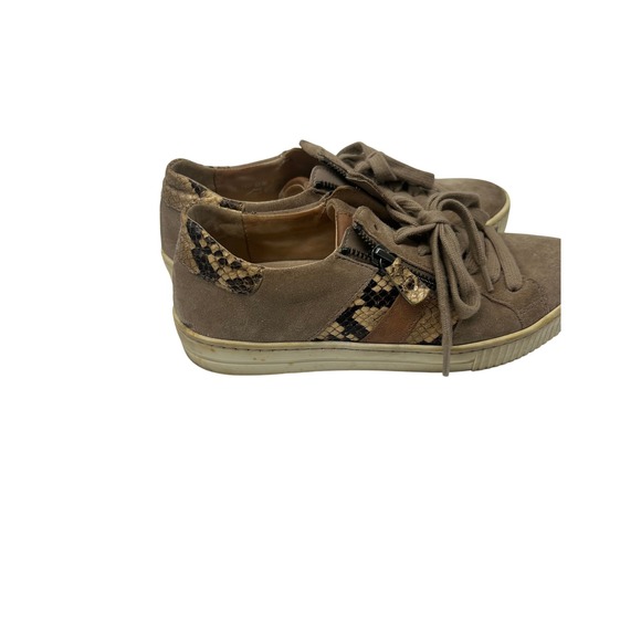Gabor double zip snake skin accent sneakers US 8 Geman 5.5 - Picture 1 of 16